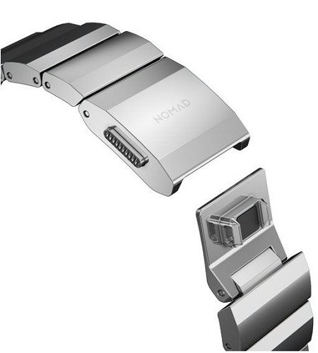 Bracelet en acier pour AppleWatch Nomad