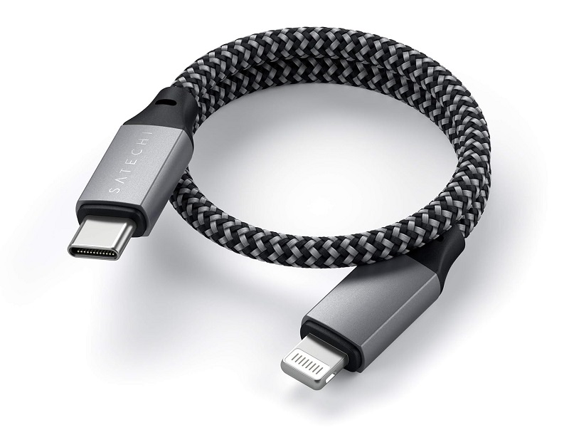 Cble charge USB-C Vers Lightning Mfi Satechi