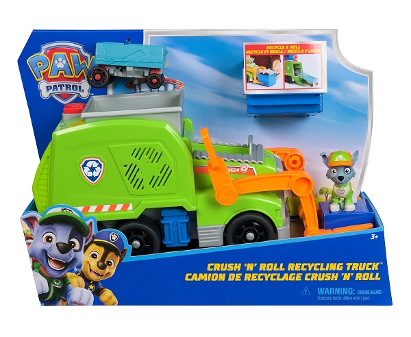 Paw Patrol Crush n Roll Rocky Truck