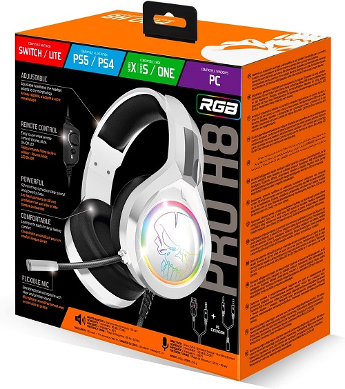 Casque Gaming PRO-H8 Spirit of Gamer