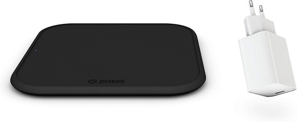 Zens wireless charger with USB-C plug