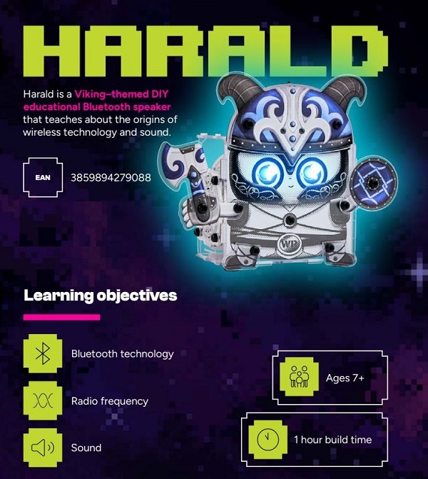 CircuitMess Adventure Harald DIY Robot