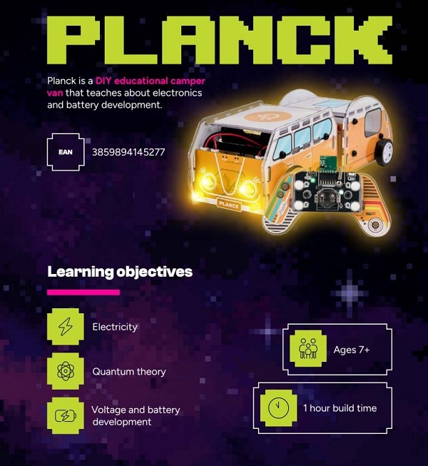 Planck DIY Wacky Robot Circuitmess