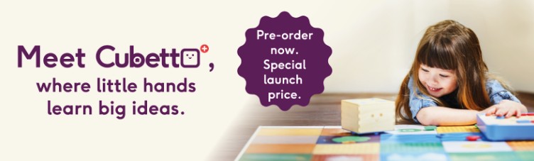 Cubetto Plus robot educatif