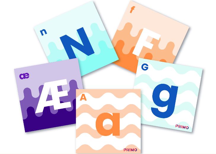 Cubetto alphabet card