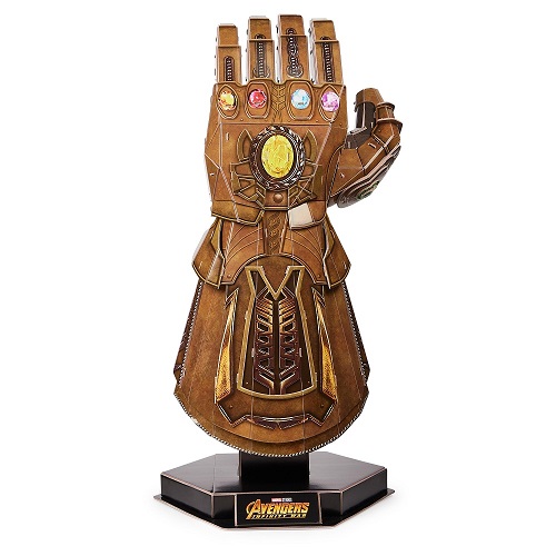 Marvel - Avengers Pack Figurines Thanos et Iron Man avec Gant