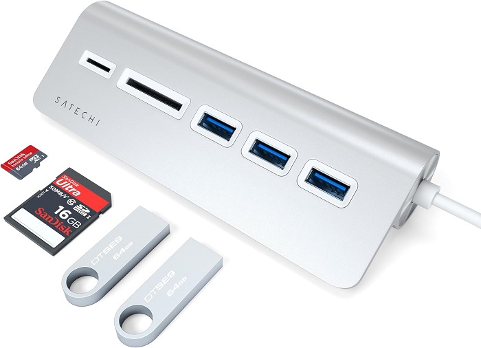 Hub Multiports USB-C Aluminium Satechi