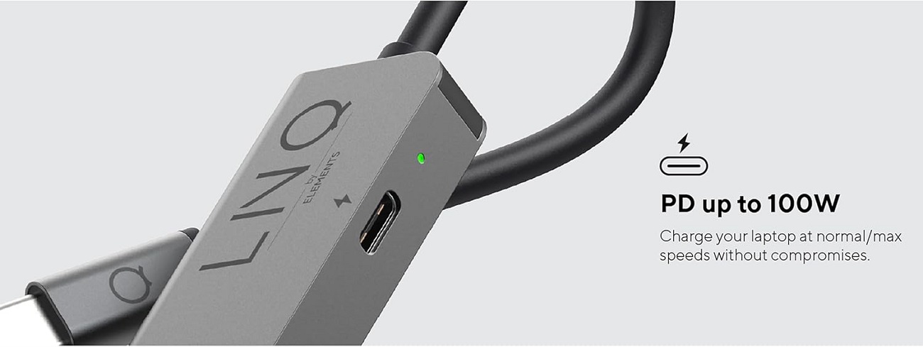 Hub USB-C 2-en-1 Linq