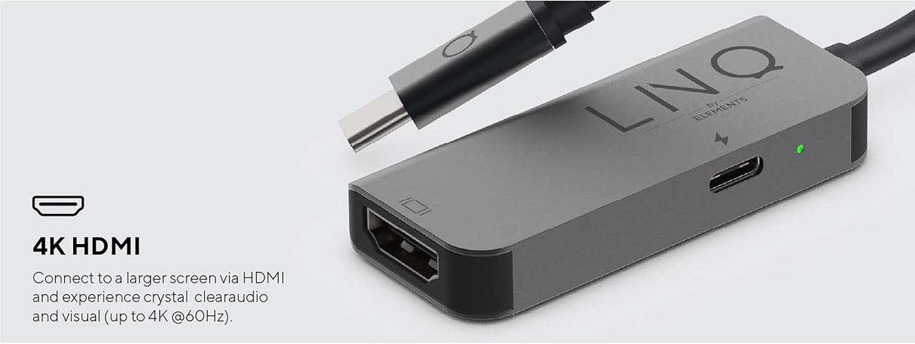 Hub USB-C 2-en-1 Linq