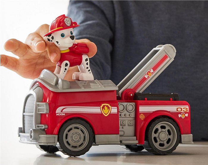 Marshall Paw Patrol: action figure and vehicle