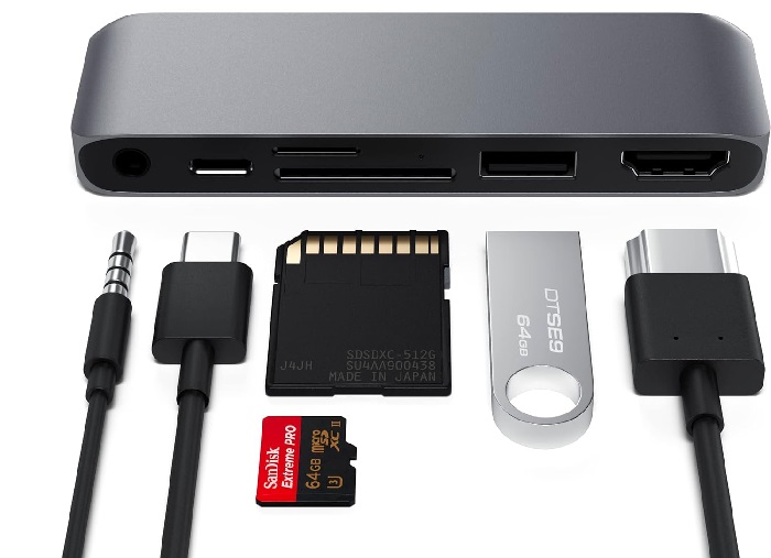 Mobile Pro Hub SD Satechi: USB-C Hub for iPad M1