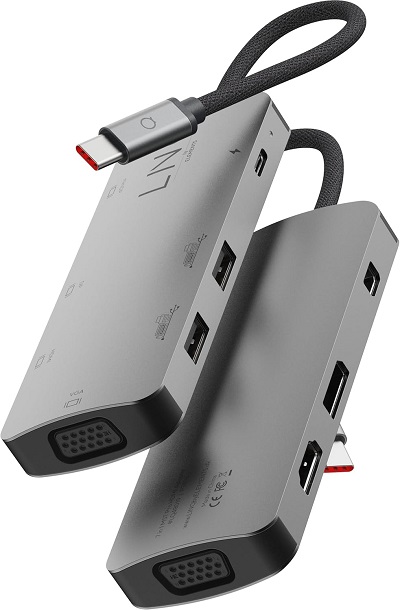 Multiport USB-C 7-in-1 Triple Display MST LINQ