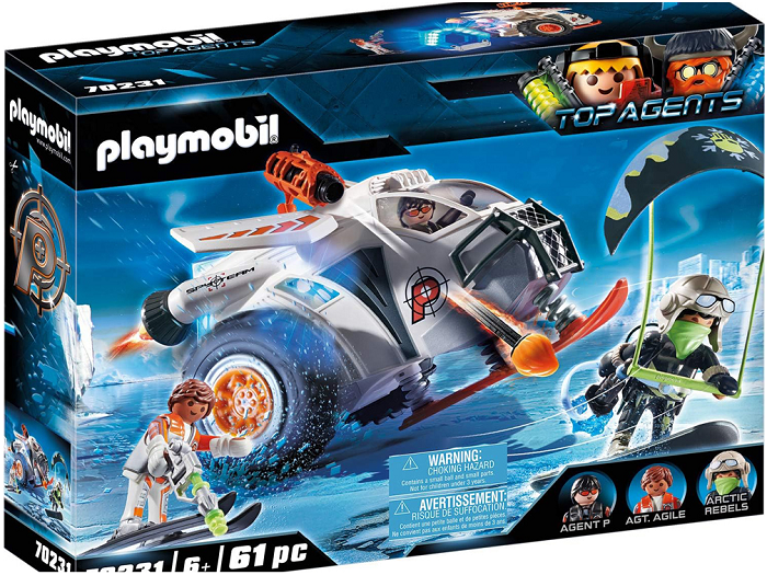 Spy Team Playmobil snow vehicle