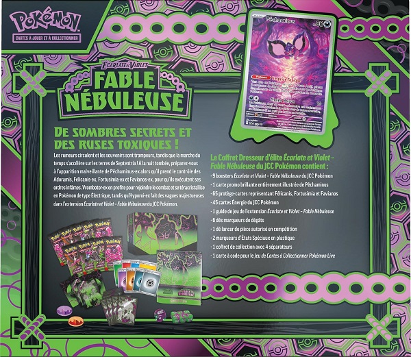 Pokemon Coffret Dresseur elite Fable Nebuleuse