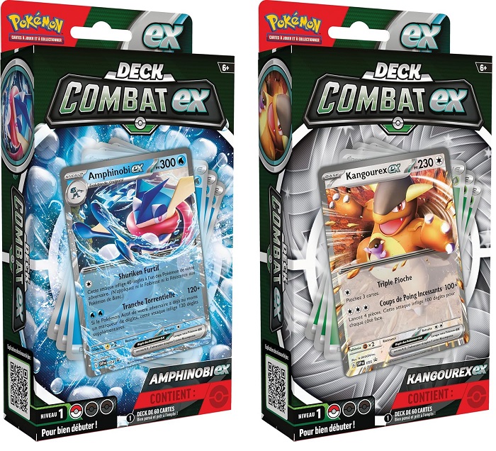 Pokemon Deck combat Kangourex Amphinobi