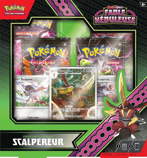 Pokemon Scalpereur EV Fable Nbuleuse