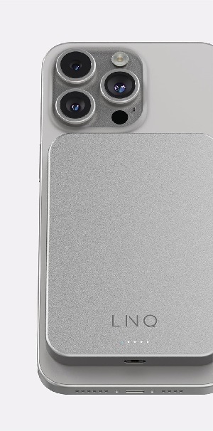 LINQ 5000mAh wireless magnetic battery