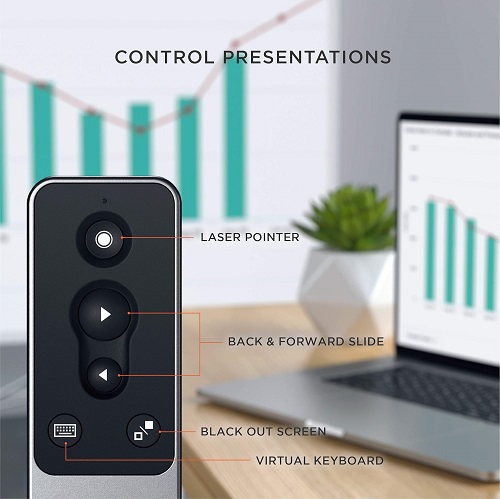 R1 Satechi Bluetooth presentation remote control