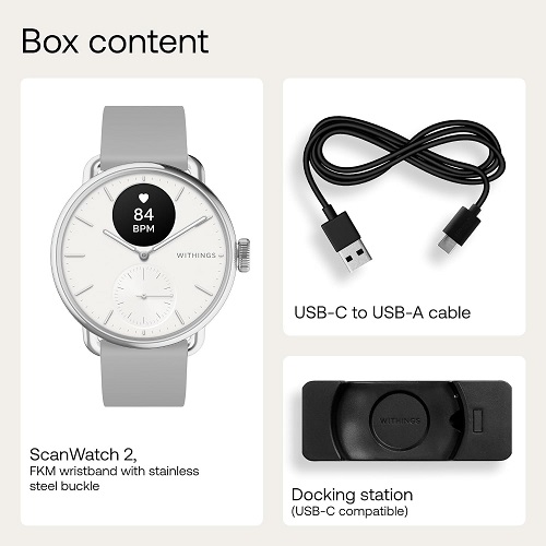 Withings Scanwatch 2 content