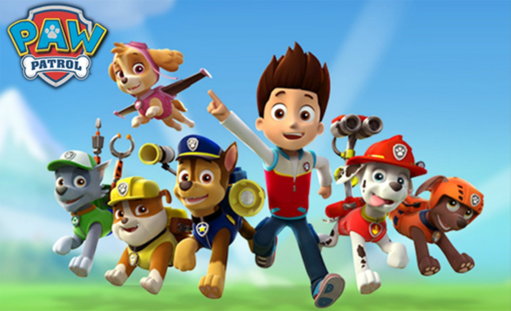 Paw Patrol Toys Play With Ryder Chase Marchall And The Others